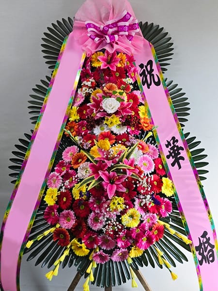 메종드아나하 가장 인기있는 3단화환 기본형