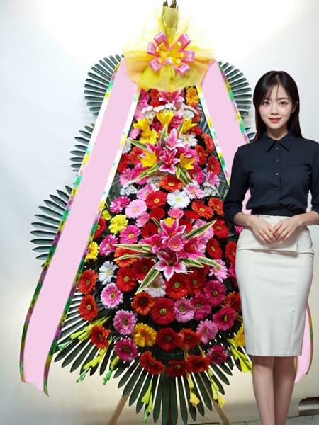 메종드아나하 3단화환 고급형